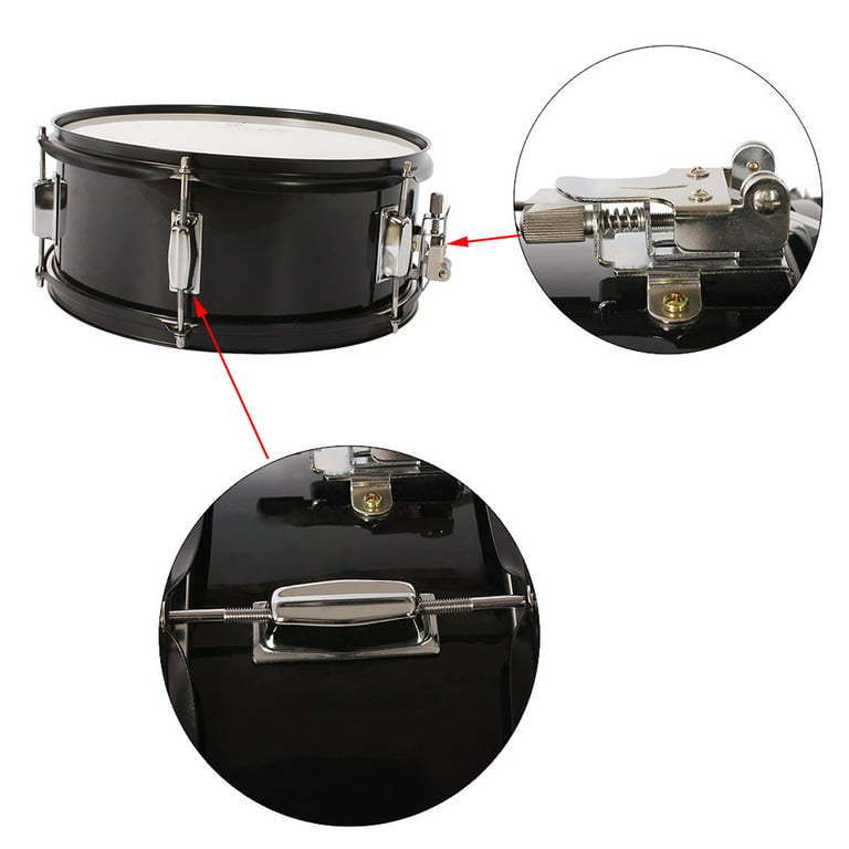 Festnight 14 Snare Drum Kit Stainless Steel Drum Body PVC Drum Head with  Drum Bag Strap Drumsticks Drumstick Bag Drum Damper Gel Pads : :  Musical Instruments