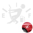 thumbnail image 1 of Funny Car Stickers High Gas Consumption Decal Fuel Gage Empty Stickers Auto Reflective Decals (White), 1 of 5