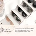thumbnail image 5 of Estuche organizador para gafas de sol, estuche plegable para gafas con 5 ranuras, 5 of 5