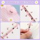 thumbnail image 5 of 2 juegos de mini fundas transparentes YONGSHENG con papel interior cuaderno de 3 anillos margaritas PVC, 5 of 5