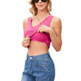 thumbnail image 3 of Sociala Womens Summer Camisole Top for Women Wider Straps Tank Tops Built in Bras, 3 of 6