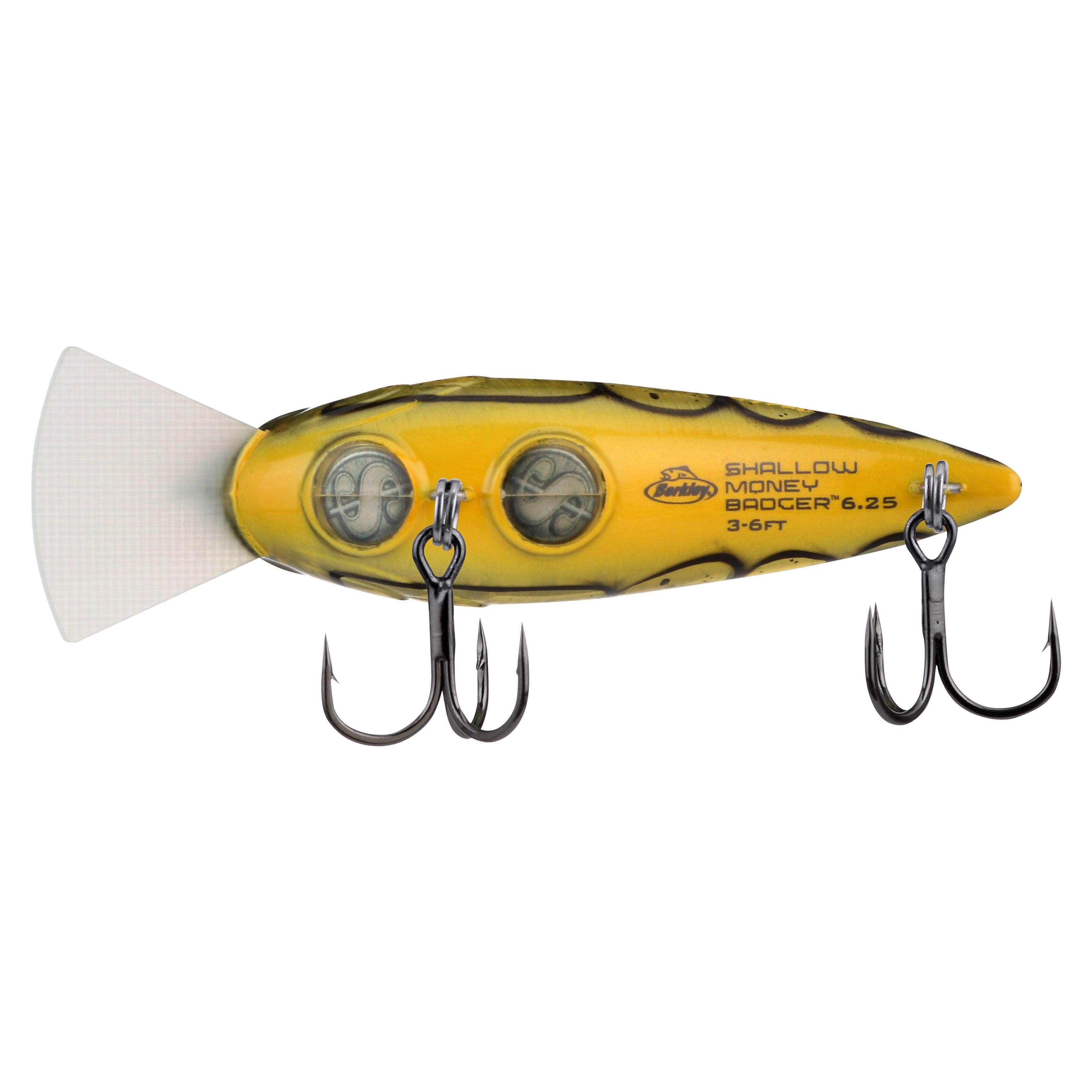 Berkley Shallow Money Badger Fishing Crankbait, 2.6 in, Hybrid Baitfish-Crayfish