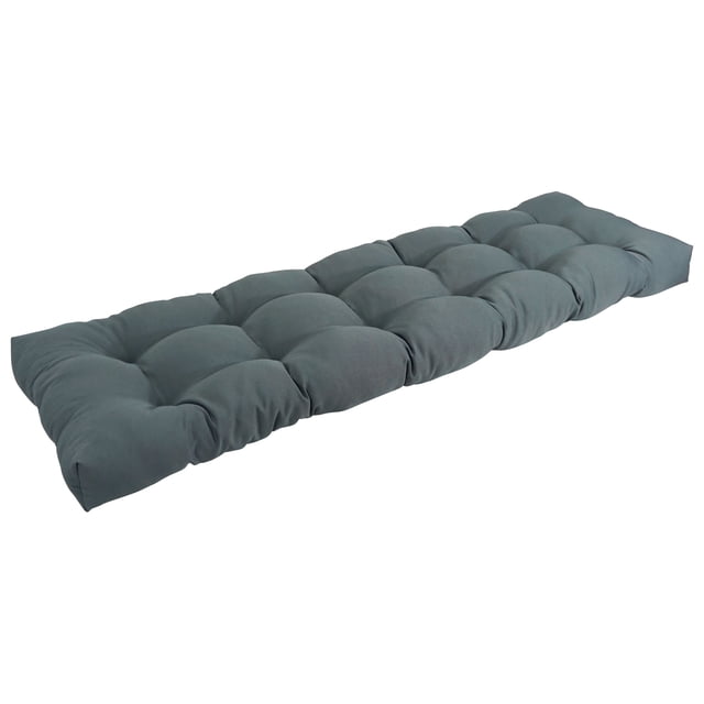 Coussin de Banc en Sergé Uni Tufté 60 Pouces par 19 Pouces