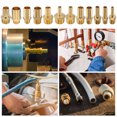 thumbnail image 7 of 8pcs Brass Barbed Fitting 1/2" to 5/8" Hose ID Hose Fitting, 7 of 7