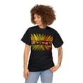 thumbnail image 3 of Unisex Adult Size Heavy Cotton Tshirt Reggae.Land Latte Art 001, 3 of 4