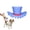 Blue, variant on HUJHKIO 2-in-1 Pet Shower Brush for Dog Cat, Portable Rinse Tool with Gentle Spray Nozzle for Outdoor Hiking Camping, Connect to Water Hose or Water Bottle, Clean Muddy Paws Full Body Bath, Purple