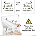 thumbnail image 3 of Inspirational Office Home Desk Decor,Live by Grace Not Perfection Motivational Sign Acrylic Plaque With Wooden Stand Sign Home Tabletop Office Desk Sign Gift for Women Men Cowoker Friend Family, 3 of 8