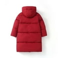 thumbnail image 6 of Kogui Boys Coats Lightweight Heart Quilted Puffer Jacket for Girls & Kids Zip Up Hooded Coat with Kangaroo Pocket Size 11-12 (Red,11-12 Years), 6 of 7