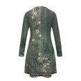 thumbnail image 5 of Ichuanyi liquidación de la impresión casual de la impresión para mujeres manga larga blusa de cuello redondo ICHUANYI WER202308182334, 5 of 5