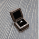thumbnail image 2 of Caja De Madera Alhajero Para Anillos De Boda Modelo Café, 2 of 4