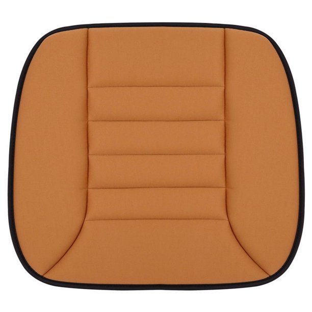 Cojín para asiento de coche, funda de asiento, espuma viscoelástica, cómoda protección para silla, antideslizante, funda para asiento de coche, para auto, oficina, hogar, color naranja