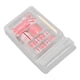 thumbnail image 5 of 24 Uds uñas postizas para dedos de los pies con pegamento adhesivo cuadrado uñas postizas pegamento de cobertura completa en uñas postizas CM05, 5 of 8