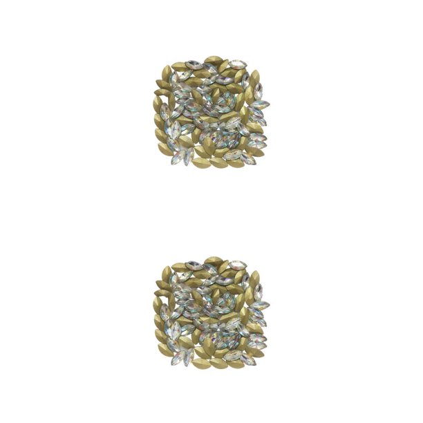 Seitruly Diamantes de imitación para uñas, decoraciones para manicura, adornos para uñas a la moda, accesorios para salón de uñas, herramientas de Ojo de caballo de 5*10mm 2piezas Seitruly CBP475627