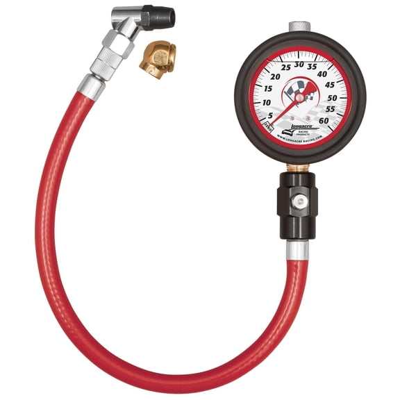 Longacre® 52-52002 Liquid Filled 2-1/2 Tire Gauge, 0-60 psi