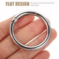 thumbnail image 4 of Milisten 10pcs Flat Key Rings Metal Split Circles Key Chain Making Rings DIY Circle Rings, 4 of 6
