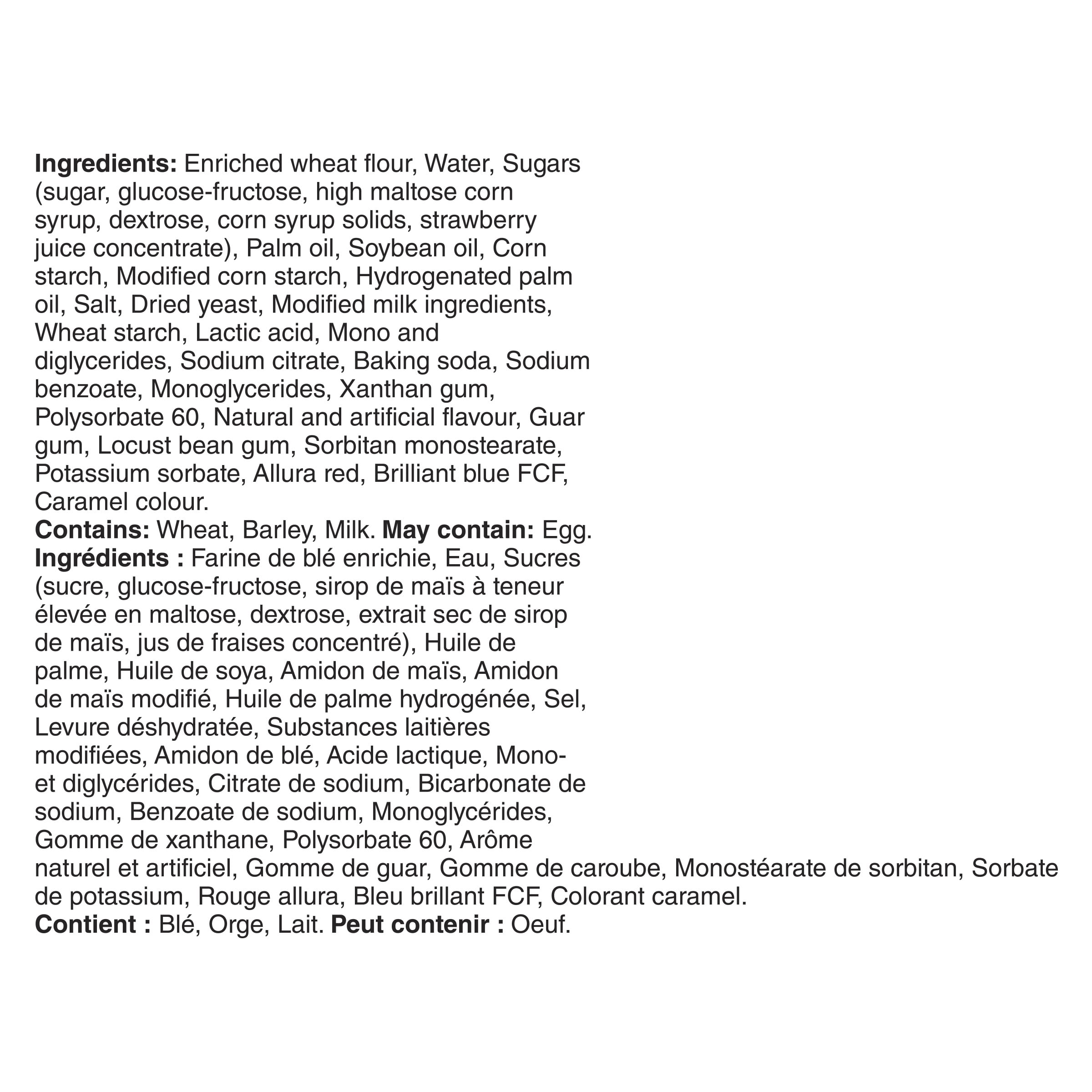 Pillsbury Toaster Strudel Pâtisseries, Fraise, Collations pour le déjeuner, 326 g, 6 unités 6 pâtisseries, 326 g