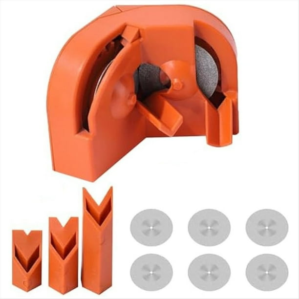 Afilador de Brocas Multiusos, Afilador de Brocas de Carburo con 6 Muelas, Herramienta de Molienda para Taladro Eléctrico