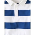 thumbnail image 6 of The Children's Place Baby & Toddler Boys Long Sleeve Striped Rugby Polo, Sizes 6M-5T, 6 of 6