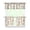 White, variant on Rod Pocket Kitchen Curtain Set 3-Piece, 27.5x36 Inch Valance & Tier Drapes, Polyester Pongee Cafe Curtains for Living Room, Bathroom, Farmhouse Rustic Country Window Treatments.