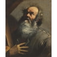 thumbnail image 2 of Giuseppe Vermiglio 20x24 Gold Ornate Framed and Double Matted Museum Art Print Titled - Saint Andrew, 2 of 4