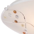 thumbnail image 4 of Stellar 3-Light Polished Chrome Flush Mount Light, 4 of 4