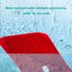 thumbnail image 5 of Toalla de mano navideña de algodón, suave, absorbente, sin pelusa, con bordado de Papá Noel, ideal como regalo navideño | Blanco, amarillo, verde y rojo | Uso multiusos para gimnasio, viajes, playa, 5 of 6