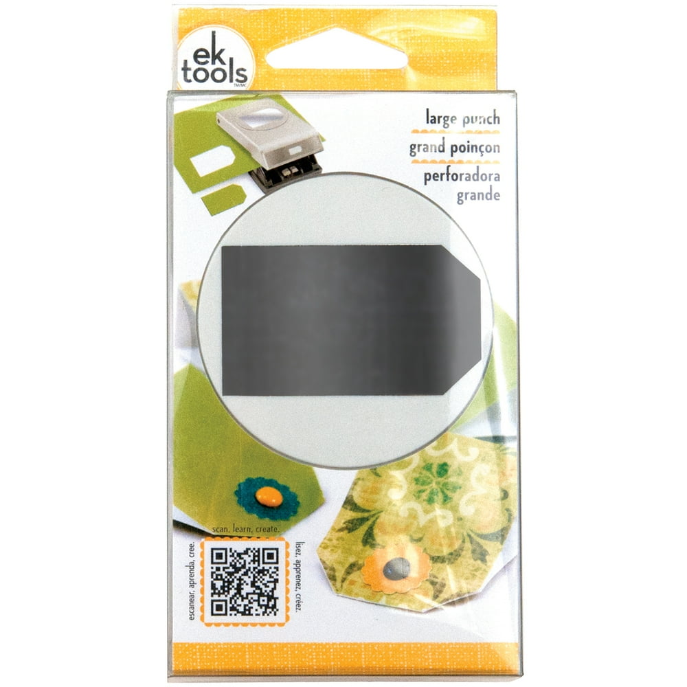 EK Success Large Punch Tag, 2.5"