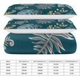 thumbnail image 2 of HAHDAXIA Plant Tree Pattern Bedding Solid Comforter Set for All Seasons,3 Pieces(1 Comforter+2 Pillowcases),Soft Microfiber Bedding Set Twin(86"x70"), 2 of 7