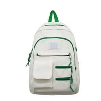 Preplabs Nylon Laptop Travel Backpack Large Capacity Computer Bag 17-Inch Laptop Compartment Water-Resistant Commuter Pack Business Travel Carry-On Anti-Theft Hidden Pocket