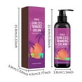 thumbnail image 2 of HHBEAUTY Self Tanner - Sunless Self Tanning Lotion, Aloe Vera & Coconut for a Natural Bronzer, Knocks Out Orange Tones NonToxic Sunless Gradual Tanning Lotion - Peach Flavor, 2 of 9
