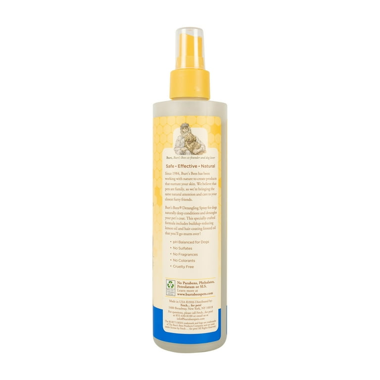 Burt's Bees Detangling Spray Conditioner for Dogs with Lemon Oil