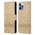 thumbnail image 1 of Head Case Designs Officially Licensed PLdesign Glitter Sparkles Champagne Gold Leather Book Wallet Case Cover Compatible with Apple iPhone 13 Pro Max, 1 of 6