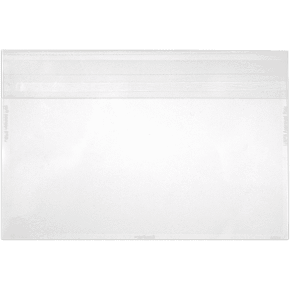 LUXPaper A7 Peel & Press Invitation Envelopes, 5 1/4 x 7 1/4, 80 lb. Crystal Clear, 1000 Pack