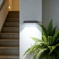 thumbnail image 5 of Solar Wall Light Outdoor Waterproof Wireless Step Light – Dusk-to-Dawn Activated LED Wall Fixture for Courtyard, Deck, Fence, Balcony, Garden, Patio, Backyard, Yard, Home Improvement, Wall Railing, 5 of 7