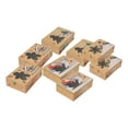 thumbnail image 5 of Christmas Cookie Boxes Christmas Gift Boxes Holiday Case with Display Window Treat Boxes Pastry Boxes for Strawberries Cake 8 Pieces, 5 of 9