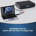 thumbnail image 3 of Tarjeta de captura de vídeo USB, convertidor de audio y vídeo para RCA a USB, conversión de Mini DV VCR Hi8 DVD a Digital, 3 of 5