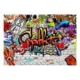 thumbnail image 3 of Tiptophomedecor Street Art Wallpaper Wall Mural - Colorful Graffiti, 3 of 4