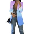 thumbnail image 2 of Vedolay Blazer Jackets Suit Jackets for Women Oversized Trendy Blazers Fashion Casual Dressy Blazer Jackets,Sky Blue M, 2 of 5