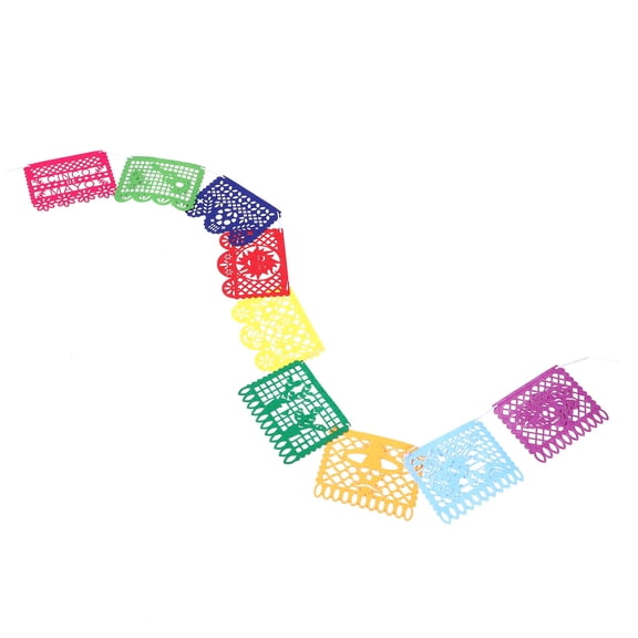 BESTYASH Felt Day of The Dead Banner, Multi-Color, Ideal for Party Decor