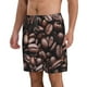 thumbnail image 2 of Balery Coffee Bean Traje de Baño Estilo Hawaiano para Hombre, Shorts de Secado Rápido con Bolsillos-XX-Large, 2 of 6