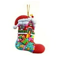 thumbnail image 1 of Colgante de cadena acrílica con forma de muñeco de nieve para interior de coche de Papá Noel, colgante para llave de coche, colgante para mochila, 1 of 2