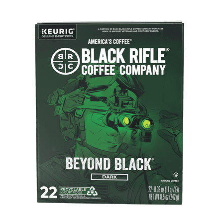 Black Rifle Coffee Company Beyond Black Coffee K-Cups, 88/Carton