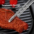 thumbnail image 2 of 4Pcs Kitchen Tongs Grill Tongs,11.5 Inch & 13.5 Inch Metal Food Tongs, 2 of 5