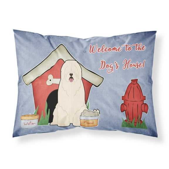 Dog House Collection South Russian Sheepdog Fabric Standard Pillowcase