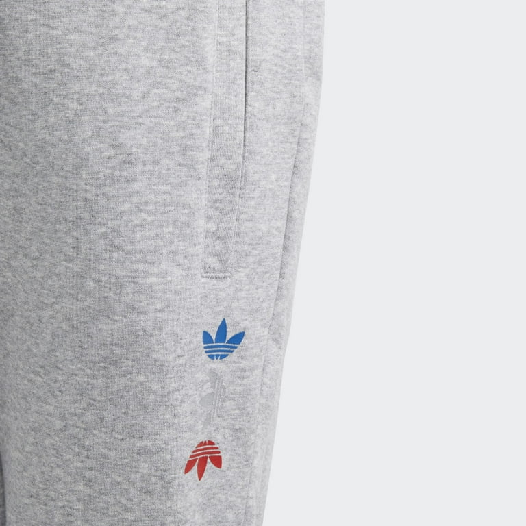 Adidas Originals Space Tech Jogger Girls Sweatpants Size L Color Medium Grey Heather