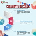 thumbnail image 4 of NY SPICE SHOP Red, White, and Blue Gummy Rings - 3 Pound - Red, White, and Blue Candy - 4th of July Candy - Patriotic Candy - Memorial Day Candy, 4 of 7