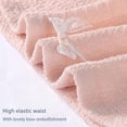 thumbnail image 6 of 3-Pack High Waist Maternity Lace Panties Pregnant Ruffled Trim Cotton Underwear Pregnancy Briefs, 6 of 10