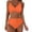 Orange, variant on Admvng Plus Size Swimsuit for Women Fashion Sleeveless Solid Swimsuit Push-Up Padded Swimwear Beachwear S-2XL