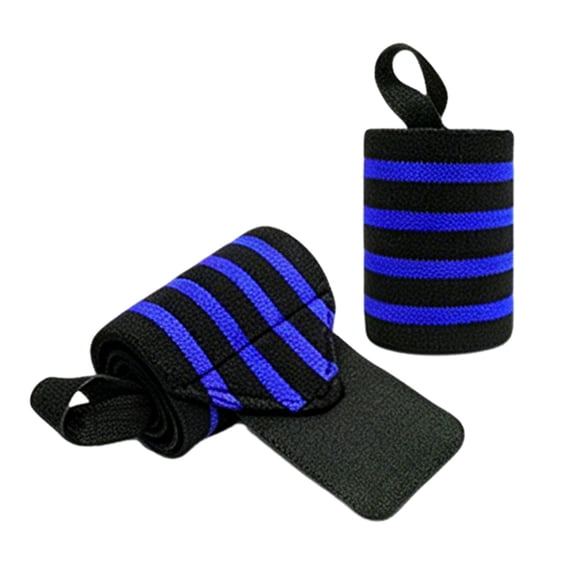 bestolf 2Pcs Wrist Compression Strap Adjustable Wrist Support Wrap Sprain Prevention Men Women Strength Training Weightlifting Deadlifts Wrist Brace