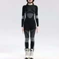 thumbnail image 2 of Wensltd Ski Set Women Winter Long Seeve Thermal Underwear Athletic Warm Set for Cold Weather, 2 of 5
